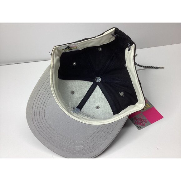 Vintage 90s Los Angeles Raiders NFL Hat #1 Apparel Adjustable Drawstring - Picture 6 of 11